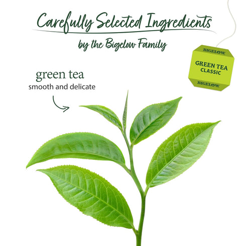 Bigelow Tea Classic Green Tea, Caffeinated, 20 Total Tea Bags (Pack of 1)
