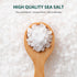 39 oz (2.4 lb) 1100g, Soeos Himalayan White Salt, Coarse Grain, Natural Cooking and Finishing Salt, deal for Seasoning