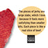 10g 15 Count, 19.2 oz Peoples Choice Beef Jerky Teriyaki Big Slab Whole Muscle, Thin-Sliced, Tough Texture Protein per