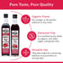 100% 16.9 Oz (Pack 2) De La Rosa Organic Raspberry & Pomegranate Vinegar, Raw & Unfiltered, Vegan, Gluten Free