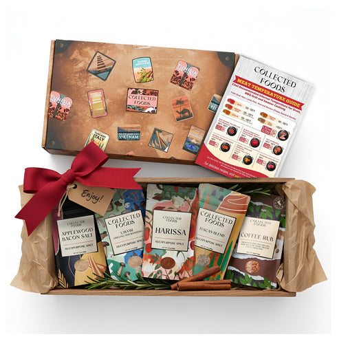 Set 5 Set Set 5: BBQ Rub Gift - Spices Gift in Premium Box - Great Grilling Gift for Mother's Day, Father's Day