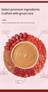 WEIJUEJIYI 245/8.64oz Five Red Powder Red Bean, Red rice, red dates, red goji berries and red rose mixed powder