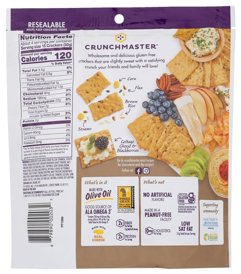 Crunchmaster 4 , Aged White Cheddar, Ounce