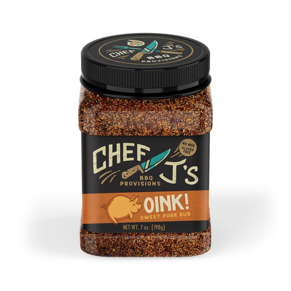 5280 Culinary Chef J's BBQ Provisions Oink Rub, Sweet Pork Rub, 7 oz