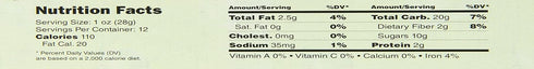 6 (Pack 12) Nature's Bakery Whole Wheat Fig Bar, Apple Cinnamon, Bars