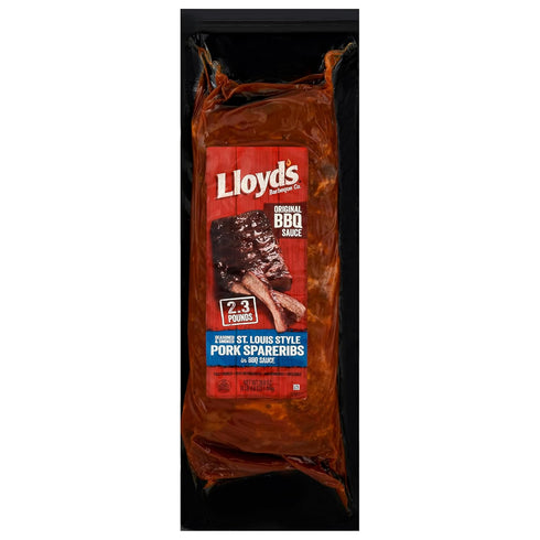 Lloyd's : St. Louis Style w/Original Barbeque Sauce Pork Spareribs, 36.8 Oz
