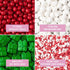 4-Pack Sweets Indeed Holiday Elf Candy Topper Marshmellows, Crumblefetti Candy Toppings for Ice Cream, Cupcakes, Hot