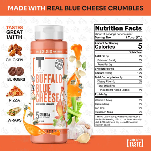 Taste Flavor Co. Buffalo Blue Cheese Wing Sauce