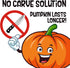 Set Pumpkin Masters Unicorn Decorating Kit - No-Carve Magical Pumpkin Creation with Horn, Ears, Flowers & Accessories