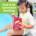0.53 Oz (Pack 12), 100% Crispy Green Freeze-Dried Apple Fruit Snacks, of Pure Fruit, All-Natural, No Added Sugar
