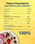 1kg True Elements Whole Oatmeal - With Chia and Real Fruits, Cereal for Breakfast | Diet Food for Weight Loss