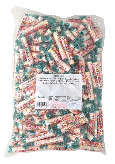 4 YANKEETRADERS Classic Tropical Fruit Candy Wrapped Rolls, Pounds Bulk