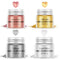 Luster Dust Edible Set - 4 Colors Food Grade Shimmer Nomeca Cake