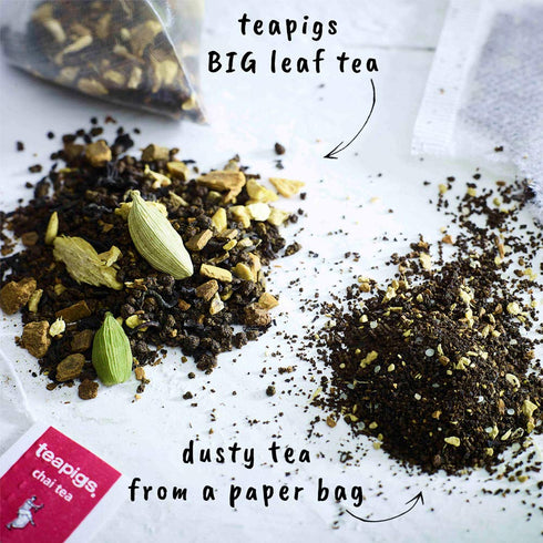 Teapigs Chai Tea Bags, Bold Flavor, Natural Ingredients (1 Pack of 50 Teabags)