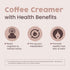 NativePath Keto Coffee Creamer Powder Mocha Latte - Keto-Friendly, Non-Dairy & Low Sugar Creamer with Grass-fed Collagen