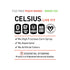12 Oz (Pack 12) CELSIUS Fizz Free Peach Mango Green Tea, Sugar Free Energy Drink, Fl