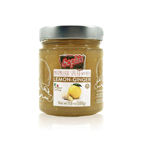 Sophia Fruit Spread - Lemon Ginger Preserves 11.6oz (4-pack)