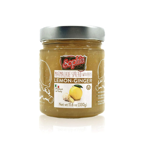 Sophia Fruit Spread - Lemon Ginger Preserves 11.6oz (4-pack)