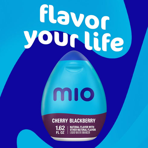1.62 oz mio Cherry Blackberry Flavored with other natural flavor Liquid Water Enhancer, fl Bottle