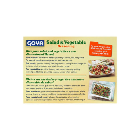 1.41 (Pack 24) Goya Foods Salad and Vegetable Seasoning, Ounce