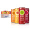 IZZE Sparkling Juice Beverage Blend, Sunset Variety Pack, Clementine, Peach, Cherry Lime,