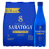 Saratoga Sparkling Water Bottles, 6-Pack Carbonated Spring Bottled Water Recycled PET Plastic