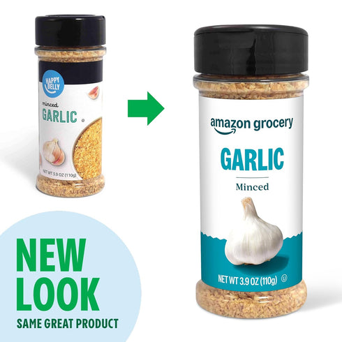 3.9 Oz Amazon Grocery, Minced Garlic