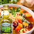 100% 8.5 oz (Pack 2) Mantova GrandAroma Basil Flavored Extra Virgin Olive Oil, made in Italy, cold-pressed, natural