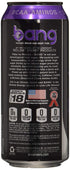 16-Ounce Pack 12 Bang Energy Purple Haze, Sugar-Free Energy Drink, |
