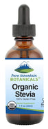 Pure Mountain Botanicals Organic Liquid Stevia Sweetener – Alcohol Free, Kosher Sugar Substitute Stevia Drops - 1oz