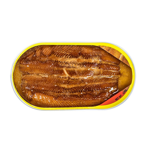 3.53-Ounce (Pack 12), 90% MW Polar Herring, Kipper Snacks, of Less Sodium, Ready to Eat Canned Fish, Good Source