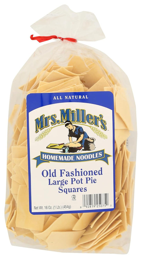 Mrs. Miller's MRS MILLERS Noodle Lrg Pot Pie 2 In Square, 16 OZ