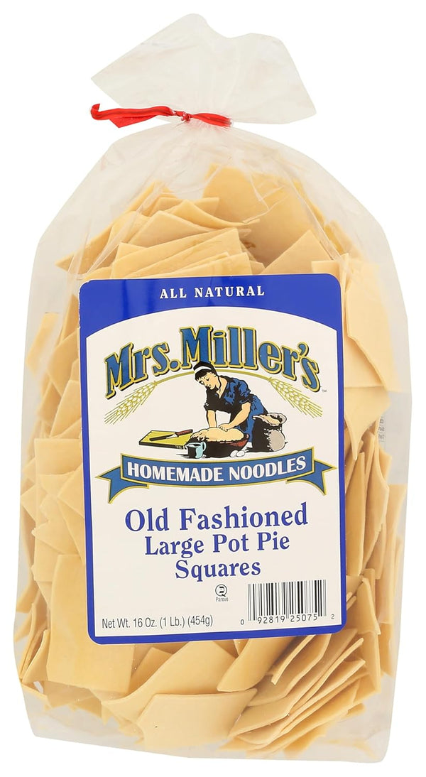 Mrs. Miller's MRS MILLERS Noodle Lrg Pot Pie 2 In Square, 16 OZ
