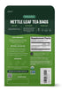 FGO Organic Nettle Leaf Tea, 100 Count, Eco-Conscious Caffeine Free Tea Bags in Resealable Bag
