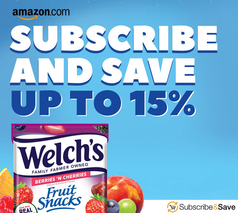 0.8oz Packs (Pack 40) Welch's Fruit Snacks, Berries 'N Cherries Snack Box, Gluten Free, Snack