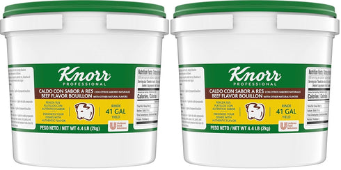 Knorr Professional Caldo de Res,Beef Bouillon with Beef Flavor Granulated Base,Bouillon as