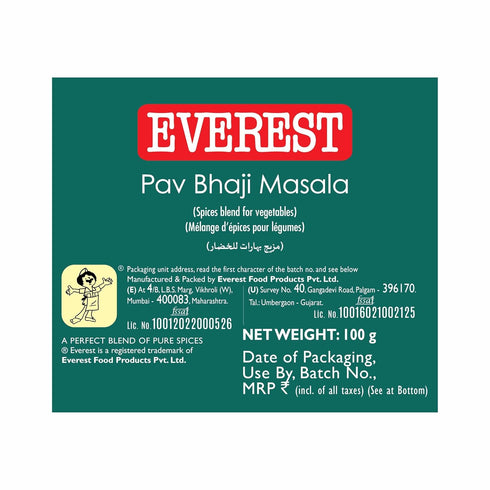 Everest 100g Pav Bhaji Masala