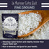 1.1lb 18oz. 100% (1.1lb Le Marinier Celtic Salt Organic Fine Ground, - Mineral Rich. Natural and Unrefined. French Sea
