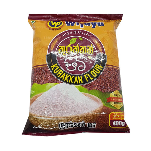 Wijaya Products 400g (2 Packs) Wijaya Kurakkan Flour (Finger Millet)