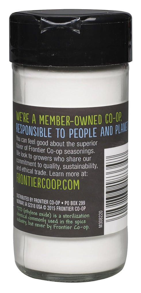 Frontier Co-op Cream of Tartar, 3.52-Ounce Jar, Wine Cask Crystallized Leavening Agent, Distince Tangy Flavor