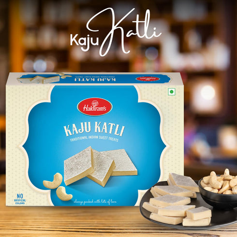 Haldiram's 200 1 Kaju Katli, Vegetarian, G X Box