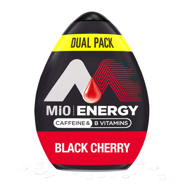 MiO Energy Black Cherry Naturally Flavored Liquid Water Enhancer, 1.62 Fl Oz