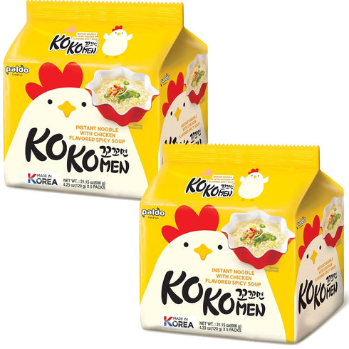 (10pcs kko Kko Myun/Kko Kko Myeon Chicken Noodle) - Korean Ramen