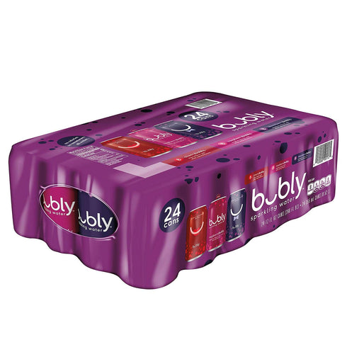 bubly Sparkling Water 3 Flavor Variety Pack (12 Oz., 24 Pk.) 288