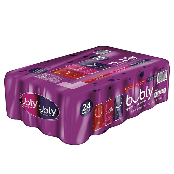 bubly Sparkling Water 3 Flavor Variety Pack (12 Oz., 24 Pk.) 288