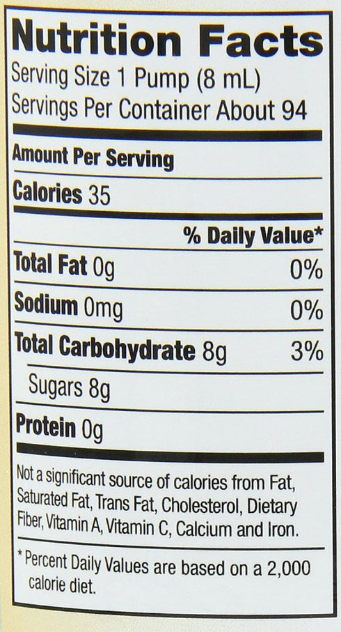 25.4 Packaging Amoretti Premium Syrup, Almond Orgeat, Ounce May Vary