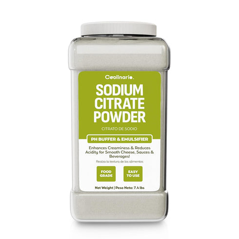 Coolinario Sodium Citrate Powder - 1 Gal (7.4 lbs) Food Grade pH