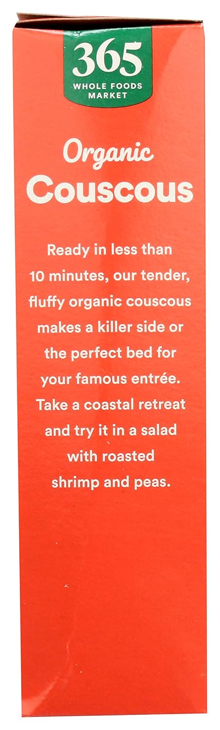 365 10 (Pack 2) by Whole Foods Market, Organic Couscous, Ounce