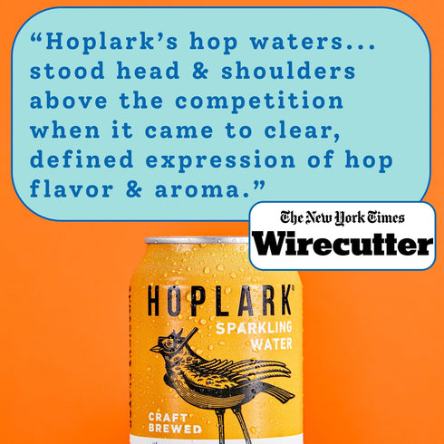 (12oz. Pack 18) Whole30 HOPLARK Water - Sparkling Hop Water - TROPICAL - Cans, of - Organic, Gluten Free, Vegan, Zero