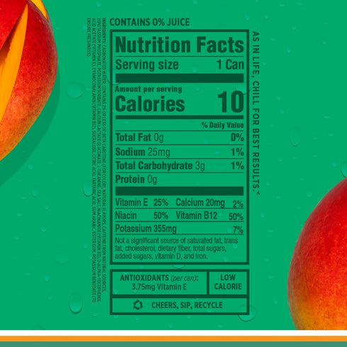 12Pk. 12 oz Sparkling Ice Energy Maximum Mango Energy Drinks with Vitamins + Antioxidants, Zero Sugar. fl cans.